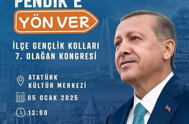 AK Parti Pendik İlçe Gençlik Kolları 7. Olağan Kongresi