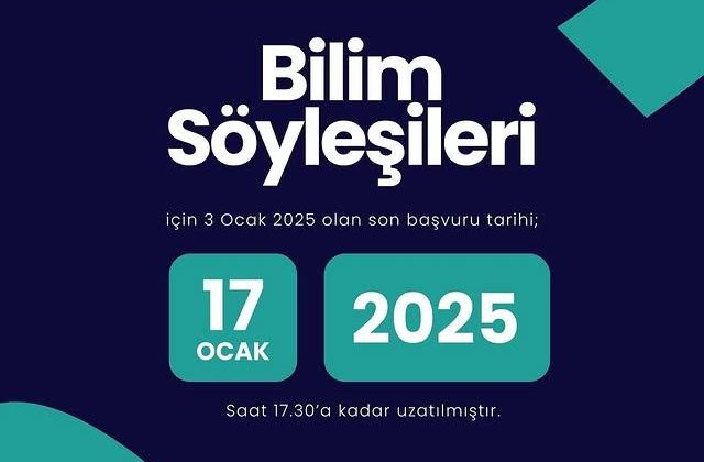 İstanbul Beykoz İlçe Milli Eğitim Müdürlüğü’nden Bilim Söyleşileri’ne Başvuru Süresi Uzatıldı