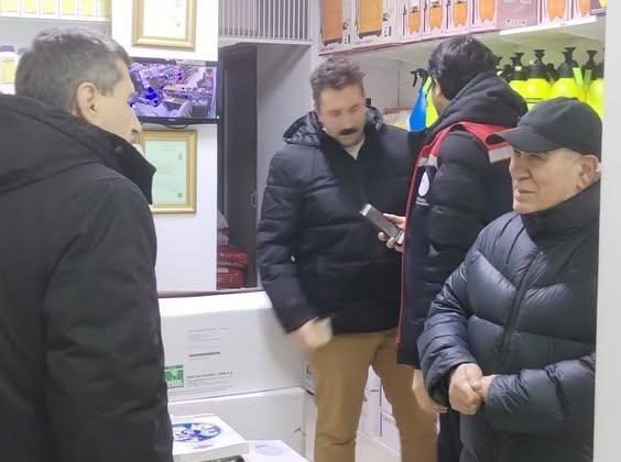 İstanbul Şile İlçe Tarım ve Orman Müdürlüğü Tarımda Kullanılan Gübre Bayilerini Denetliyor