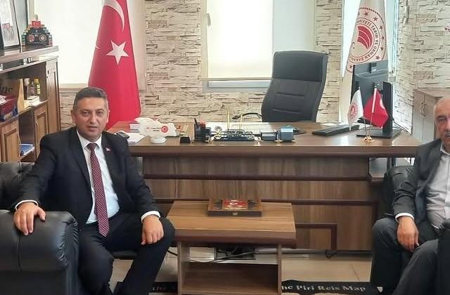 İlçe Tarım Müdürlüğü’nde Hayırlı Olsun Ziyareti