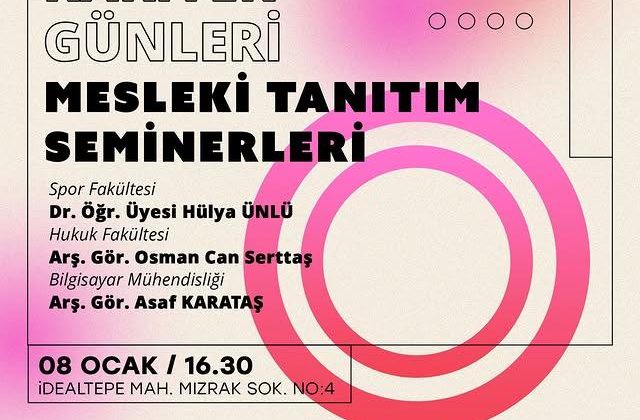 Maltepe’de Kariyer Günleri Etkinliği Düzenlenecek