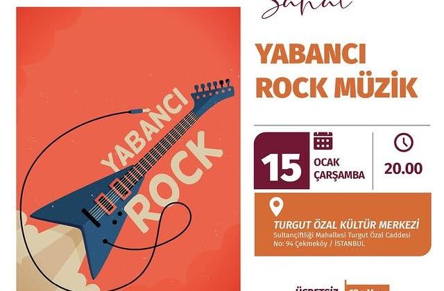 Çekmeköy’de Yabancı Rock Müzik Konseri Heyecanı