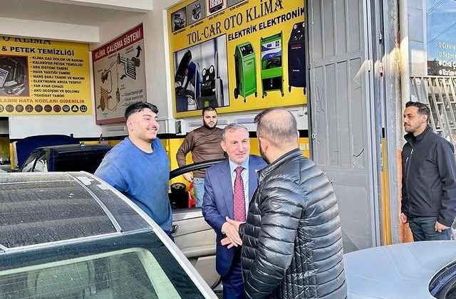 Sultanbeyli Oto Sanayi Esnafı Ziyaret Edildi