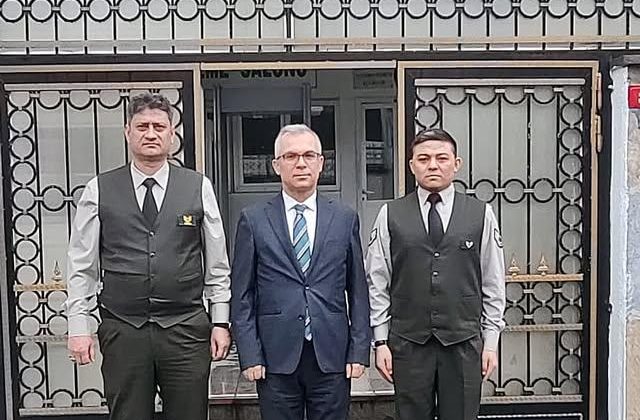 Maltepe Kaymakamı Bahri Tiryaki, Askerlik Şube Başkan Vekili Uğur Karaaslan’ı Ziyaret Etti