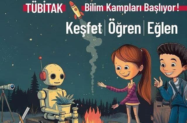 2025 Yılı TÜBİTAK Bilim Kampları İçin Başvurular Başladı