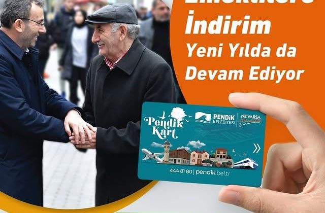 Pendik Belediyesi, Pendik Kart sahibi emeklilere indirimler sunmaya devam ediyor