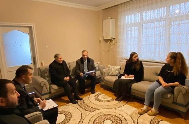 Kaymakam Bekir Dinkir, Ailemiz İstanbul Projesi Kapsamında Hane Ziyaretleri Gerçekleştirdi.