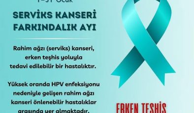 Serviks Kanseri Farkındalık Ayı