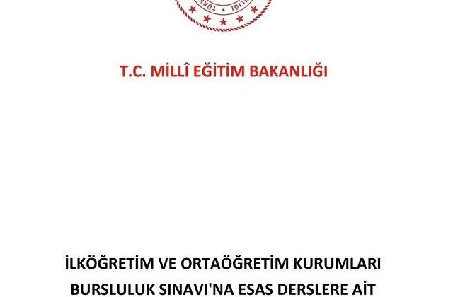 İlköğretim ve Ortaöğretim Kurumları Bursluluk Sınavı (İOKBS) Duyurusu