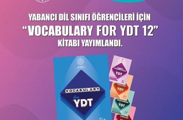 İstanbul Kartal İlçe Millî Eğitim Müdürlüğü, “Vocabulary for YDT 12” Kitabını Yayınladı