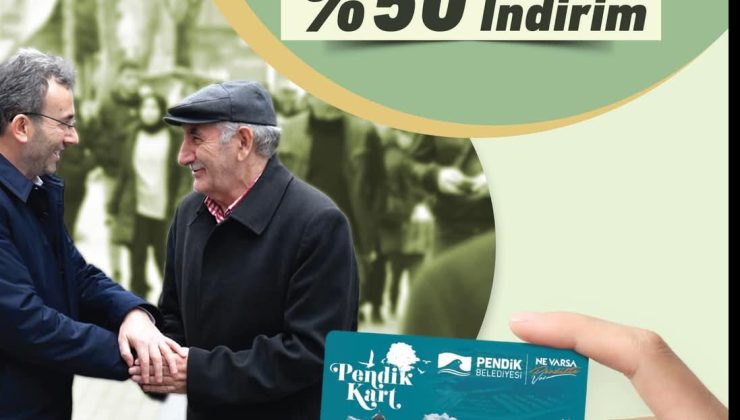 Pendik Belediyesi’nden Emeklilere Ramazan’da %50 İndirim