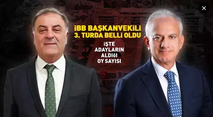 Son Dakika Haberi: İBB Başkanvekili 3. Turda Belli Oldu!