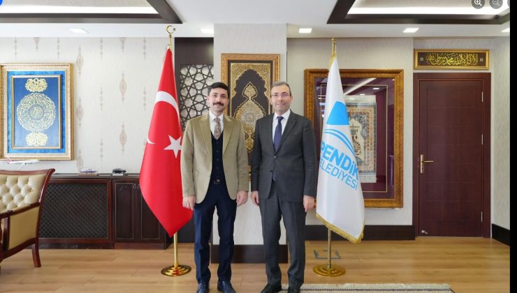 MHP Pendik İlçe Başkanı Kerim Kaya’dan Başkan Ahmet Cin’e Anlamlı Ziyaret