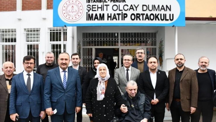 ORHANGAZİ İMAM HATİP ORTAOKULU, ŞEHİt OLCAY DUMAN’IN ADINI YAŞATACAK!