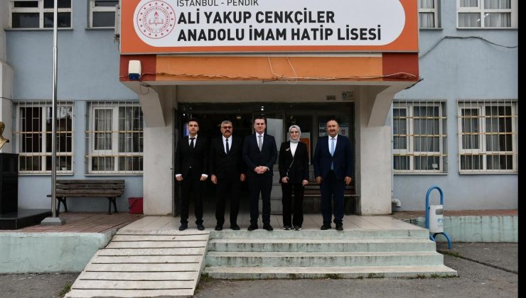 Pendik Kaymakamı Mehmet Yıldız’dan Eğitime Destek: Okul Ziyaretleri Devam Ediyor