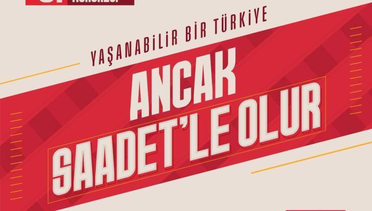 Saadet Partisi Pendik İlçe Kongresi 27 Nisan’da Yapılacak