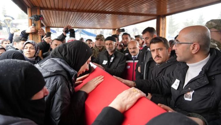 Erzurum, Şehidini Gözyaşlarıyla Uğurladı
