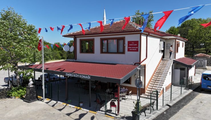 Yenilenen Emirli Köy Konağı Hıdırellez Şenlikleri’yle birlikte açıldı