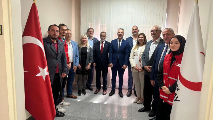 Pendik Kızılay, Kardeş Şehir Kispest Heyetini Ağırladı