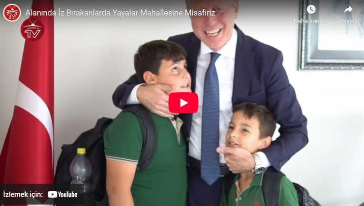 Muhtarı Çocuklar Çok Seviyor