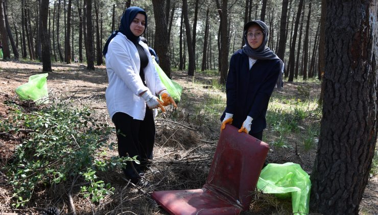 Aydos Ormanı’nda “Çevre Haftası” Temizliği