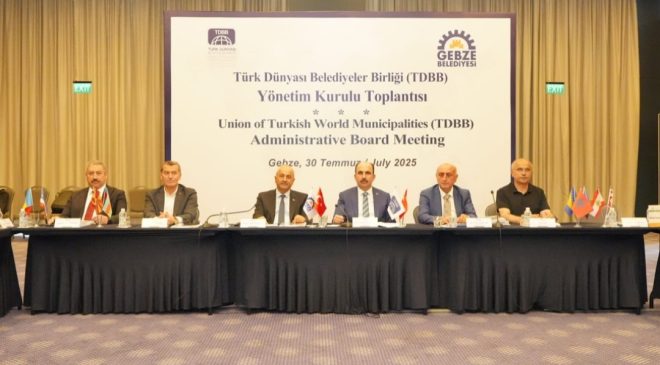 TDBB Yönetim Kurulu Toplantısı Gebze’de Gerçekleştirildi