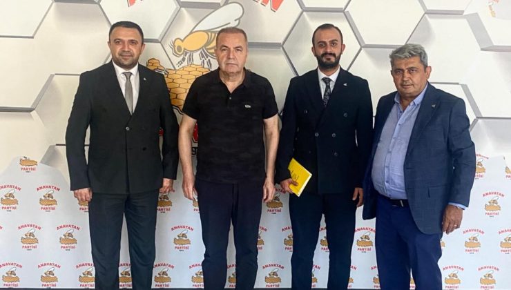 Anavatan Partisi Heyetinden Genel Başkan İbrahim Çelebi’ye Ziyaret