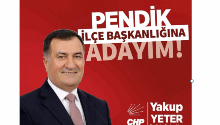 Yakup Yeter İlçe Başkanlığına Adaylığını Açıkladı