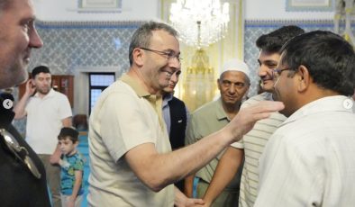 Mevlid Kandili’nde Başkan Ahmet Cin, Vatandaşlarla Buluştu