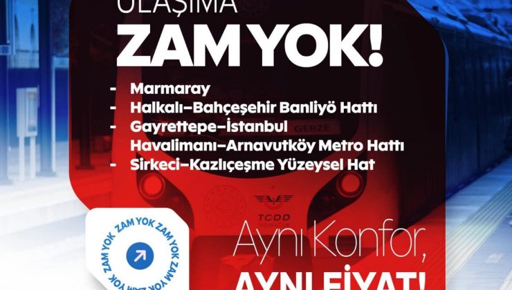 İstanbul’da Ulaşımda Müjde: U-Logolu Hatlarda Zam Yok!