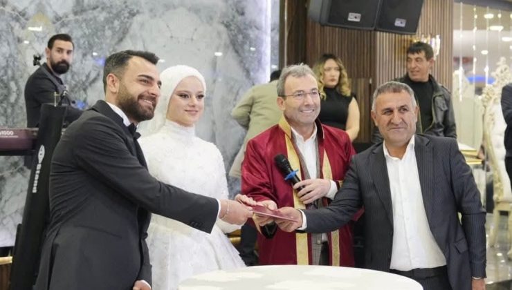 Dilli Ailesinin Mutlu Günü: Hakkı ve Tuğba Dünyaevine Girdi