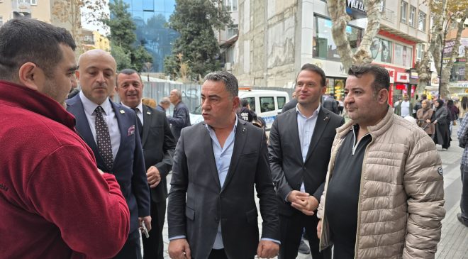 Anahtar Parti Pendik İlçe Başkanı Ali Fuat Çakır’dan Pendik’te Esnaf Ziyareti