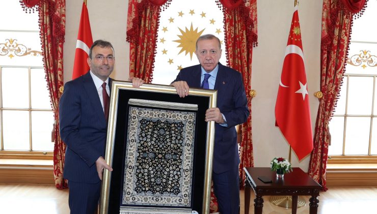 Cumhurbaşkanı Erdoğan, Pendik Belediye Başkanı Ahmet Cin’i Kabul Etti
