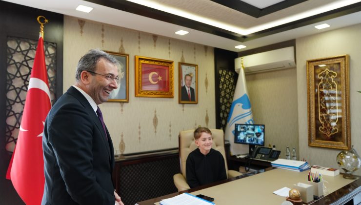 Minik Başkanlar 23 Nisan Öncesi Görev Başındaydı