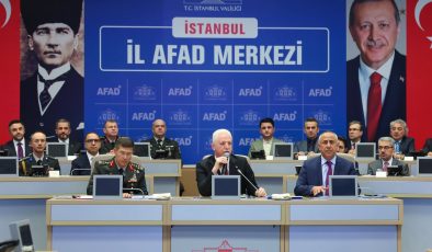 İSTANBUL’DA AFET GÜNDEMİ MASAYA YATIRILDI