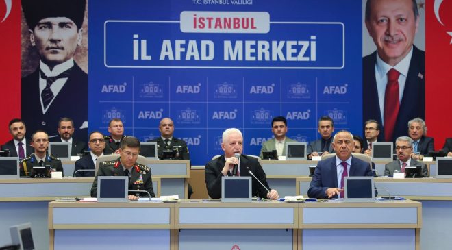 İSTANBUL’DA AFET GÜNDEMİ MASAYA YATIRILDI