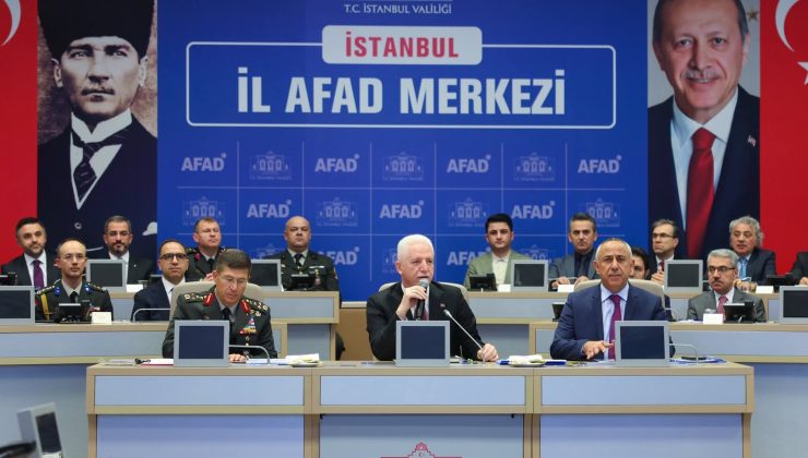 İSTANBUL’DA AFET GÜNDEMİ MASAYA YATIRILDI