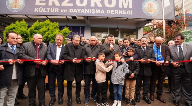 Pendik’te Erzurum Rüzgârı: Protokolün Katılımıyla Modern Hizmet Binası Açıldı
