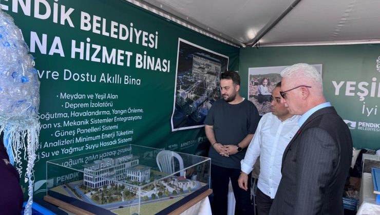 Vali Davut Gül’den Pendik Belediyesi Standına Ziyaret