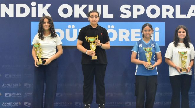 Pendik Okul Sporları Ödül Töreni Düzenlendi