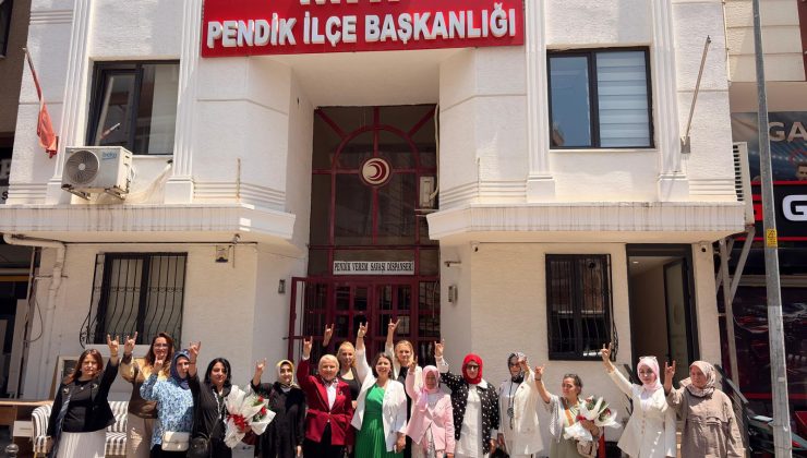 MHP KAÇEP’ten Kadın Esnafa Ziyaret