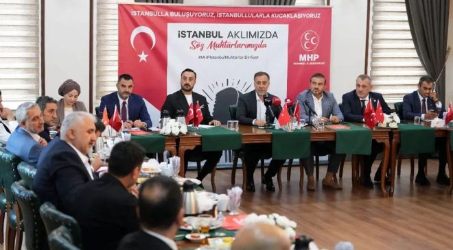 Milliyetçi Hareket Partisi’nden Pendik’te Muhtarlarla İstişare Toplantısı