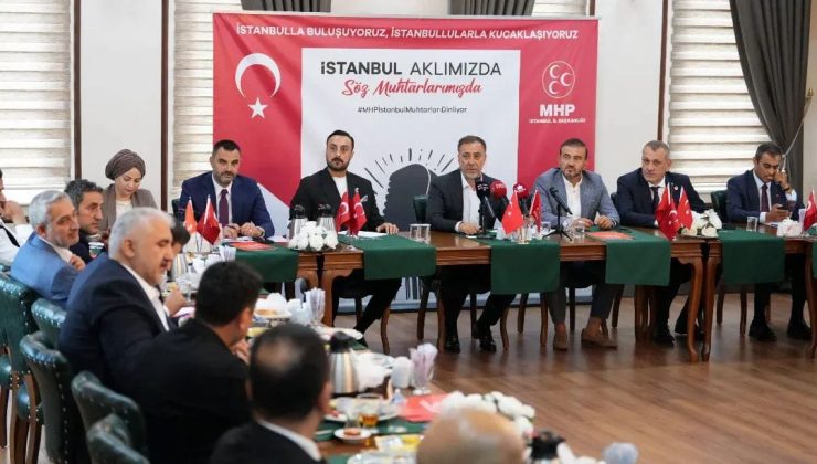 Milliyetçi Hareket Partisi’nden Pendik’te Muhtarlarla İstişare Toplantısı