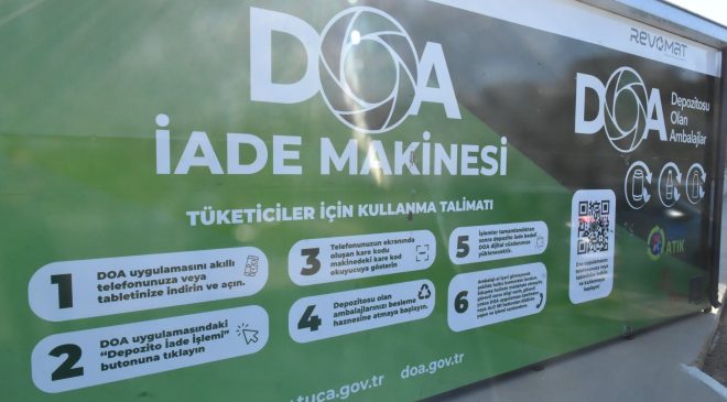 Depozito İade Sistemi Pendik Korusu’nda Hizmete Girdi