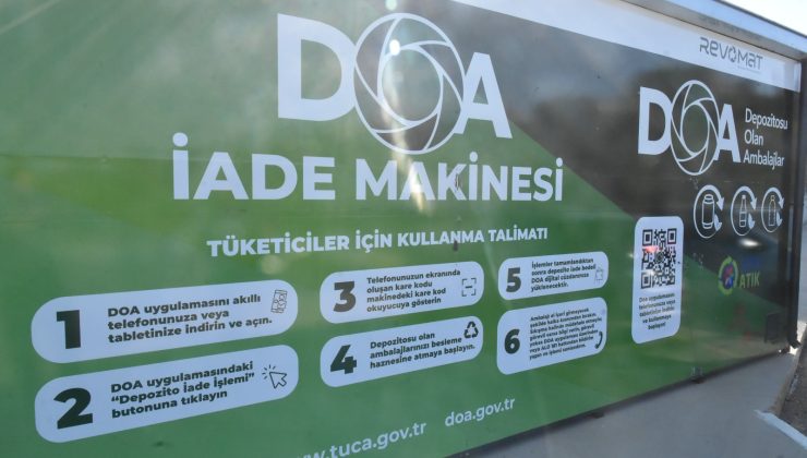 Depozito İade Sistemi Pendik Korusu’nda Hizmete Girdi