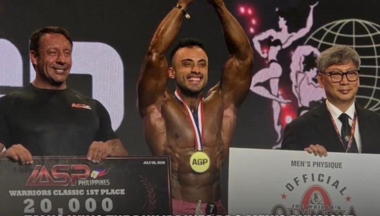 Erzurumlu Talha Kılıç Asya’yı Fethetti! Hedef Şimdi Mr. Olympia