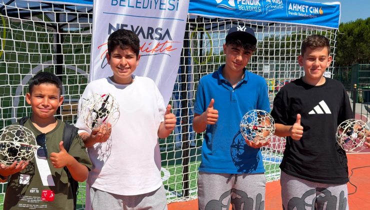 Pendik Belediyesi “Drone Futbolu” düzenledi