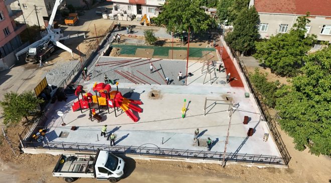 Kavakpınar Ege Sokak Parkı Gün Sayıyor