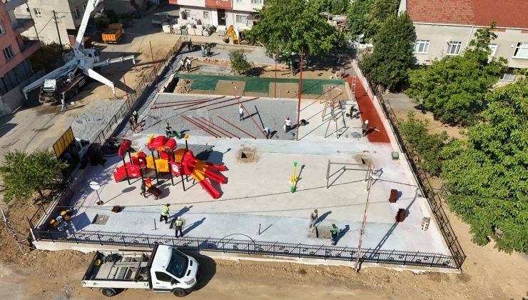 Kavakpınar Ege Sokak Parkı Gün Sayıyor