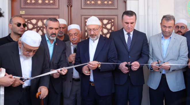 Hacı Hatun Öztürk Camii Dualarla İbadete Açıldı